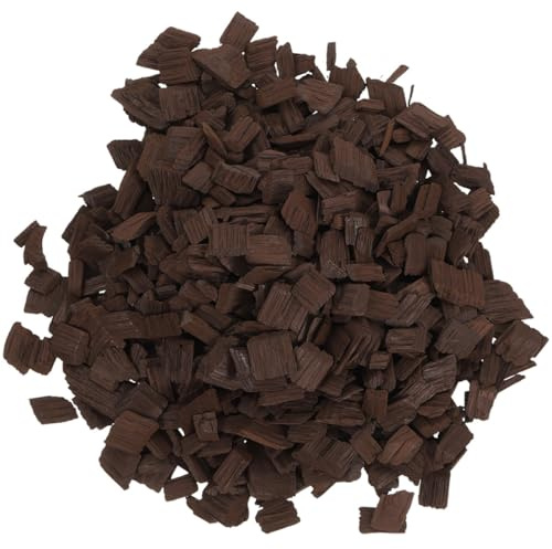 SHINEOFI Copeaux de Chêne Français pour Vin Rouge 200g, Copeaux de Chêne Lourds Grillés, Améliore Arôme et Goût du Vin Maison, Accessoires de Vinification pour Cave, Usage Domestique