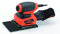Stella Trading KA401LA-QS Levigatrice Orbitale 1/4 di Foglio con Piastra per Persiane, Senza Valigetta, 170 W, 230 V, Arancione/Nero