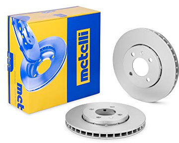 metelligroup 23-1371C Bremsscheiben Lackiert, Kit bestehend aus 2 Bremsscheiben, Ersatzteil im Auto, ECE R90-zertifiziert