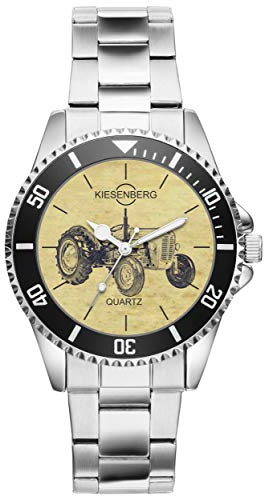 KIESENBERG Geschenk für Massey Ferguson 35 Traktor Trecker Fahrer Fans Uhr 20478