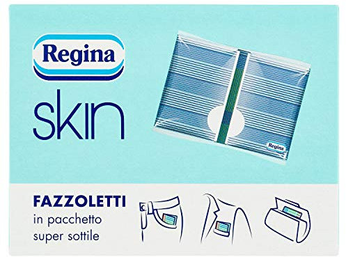 Regina Skin Fazzoletti Pocket, 6 x 10 Fazzoletti