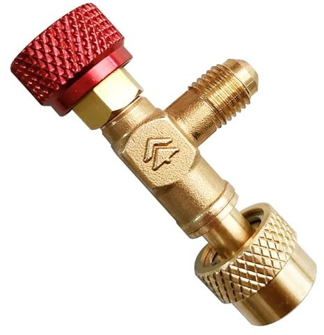 Abocardador Aire acondicionado, Abocardador, Conector De Tubo R410A,Válvula De Seguridad De Aire Acondicionado, Válvula De Carga De Refrigerante R410A,Para Manguera Llenado Refrigerante R410A