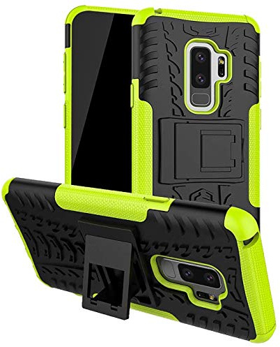 CoolGadget Outdoor Handyhülle für Samsung Galaxy S9 Outdoor Schutzhülle, stoßfest & robust für Extrem-Einsatz, kompatibel mit Samsung Galaxy S9 (5,8 Zoll), Grün