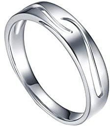KnBoB Platin 950 Herren Ringe Linie Hochzeitsringe Trauringe Eheringe Gr. 65 (20.7)