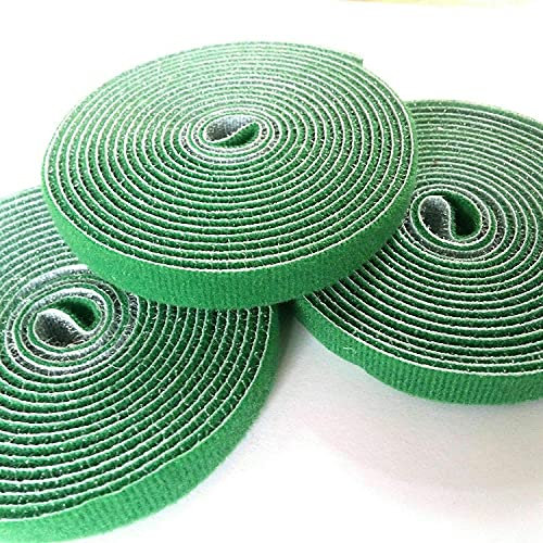 kanta 3 Tie Tape Plant Ties 2.5 Meters 1cm Thick Hook & Loop Garden Supports bamboo cane support Wrap