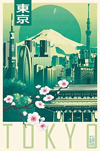 GB eye MX00039 Maxi-Poster Japan Tokyo 61 x 91,5 cm