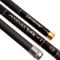 Karpfenrute 8m / 9m / 10m / 11m / 12m / 13m Feeder Rod Teleskop Angelrute Ultra Lange Carbon Angelrute Angelgerät (Color : Black, Size : 12m)