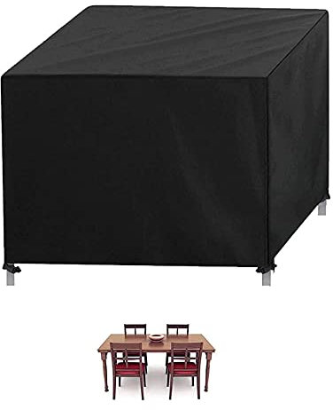 Imperméable Carré Bache Protection Salon De Jardin,210D Oxford Coupe-Vent, Anti-UV Housse Salon De Jardin Encastrable Housse Table De Jardin pour Meuble Extérieur Jardin Patio ( Size : 115*115*70cm )