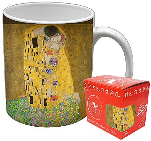 My Custom Style Standard-Keramikbecher #Arte-Il Kuss, Klimt#325 ml