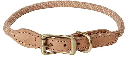 Lederhalsband braun Ø 0,8 x 57 cm