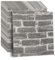 Waterproof 3D Self-Adhesive Tile Stickers with Brick Effect,10 Sheets Peel and Stick Wall Tiles for Bathroom Backsplash, Living Room - Easy Installation, Decorative Wall Stickers (Grey)