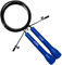 BSFIT® Cuerda de Saltar | Comba Profesional para Fitness y Boxeo | Ideal para Cardio, Entrenamientos de Velocidad y Cross Training | Duradero y Ligero con Alta Adaptabilidad. (MANGO PLÁSTICO AZUL)