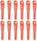 Ciuouient Paquete de 12 cuchillas de repuesto de plástico compatibles con cuchillas Stihl PolyCut 6-2,7-3, 28-2 y 48-2 de 145 mm (reemplaza #4002-007-1000, 4002 007 1000, 40020071000)