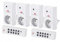 Maclean MCE 153 Funkschalt-Set 4x Funksteckdose + 2x Fernbedienung Funksteckdose Set mit Fernbedienung Max. 3600W