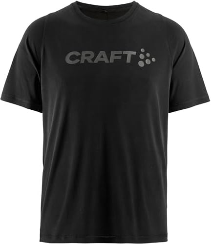 Craft Collective Bi-Blend Ss Tee M Black-Granite XXL - Trainingsshirt Herren, atmungsaktiv, recyceltes Material, Tencel, Fitnessshirt, Funktionsshirt, Sportshirt Kurzarm, schnelltrocknend