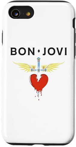 Offizieller Bon Jovi Herzdolch Hülle für iPhone SE (2020) / 7 / 8