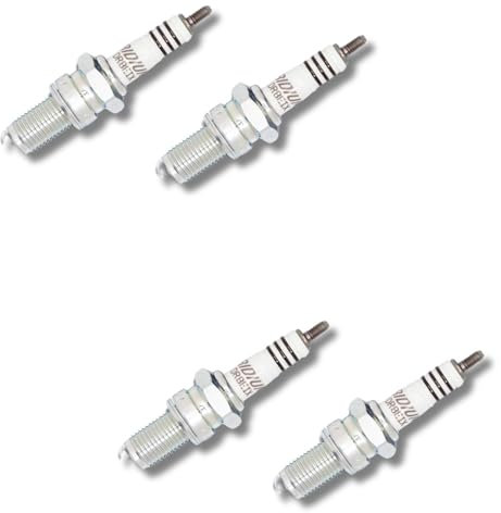 RIDE AND CUSTOM 4 Stück Iridium Zündkerze passend für YAMAHA XJ 600 1984-1990