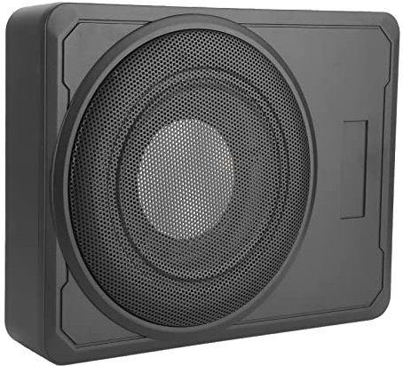 Subwoofer per Auto, Alloggiamento in Lega di Alluminio Puro, Subwoofer per Auto Amplificato con Telecomando per