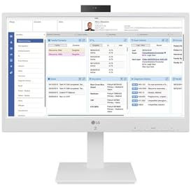 LG 24'' FHD All-in-One iGel OS Thin Client for Healthcare with Intel Pentium Processor, Dual-Band RFID, Webcam & Mic