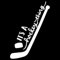 JIFENLI Autoaufkleber 13,1 cm * 19 cm Es ist ein Hockey Ding Eishockey Puck Stick Auto Aufkleber Fenster Dekoration Vinyl Aufkleber Motorrad