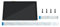 YIWEOG Monitor touchscreen da 5 pollici compatibile con la scheda Raspberry Pi Display LCD IPS DSI 800x480 Schermo capacitivo touch a 5 punti Supporta vari modelli Pi5/4B/CM4/3B+/3A+/3B/CM3 Facile da