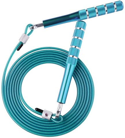 Springseil Speed Rope,Seilspringen Verstellbar,Training für Springseil,Anti-Rutsch Griffe Profi Skipping,Fitness Pro Speed Jump Rope,Erwachsene Fitnessübungen-Training