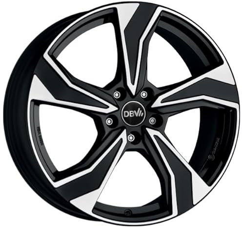 17 Zoll Alufelge DBV VENEZIA KB 7,5x17 5/112 ET46 schwarz, poliert Felge