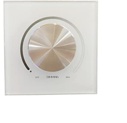 REETBQNMN E610 LED 1-10V Dimmer 11 0V 240V. Eingang 5A Umschalttriebsanleitung Knob Panel Wandmontage Dimmregler Kompatibel for LTech Lichtmodulator