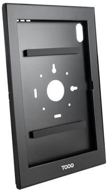 TOOQ TQATTE2601-L-B - Marco Antirrobo con Cerradura de Seguridad para Tablets de 14,6”, Negro