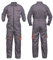 Grey Work Wear Men's Overalls Boiler Suit Coveralls Garage Overalls Mechanics Boilersuit Protective (XXL)