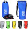 Relaxdays Ocean Pack 30 L, wasserabweisender Dry Bag für Wertsachen, leichter Trockensack für Outdoor Sport, blau
