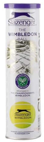 Slazenger Wimbledon Tennisbälle, 4-Ball-Dose