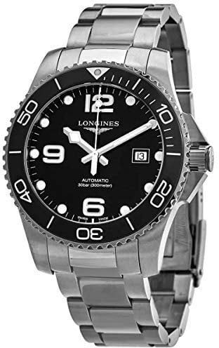 Longines Hydroconquest Keramik-Taucheruhr, 43 mm, automatische Taucheruhr, L37824566, Taucheruhr