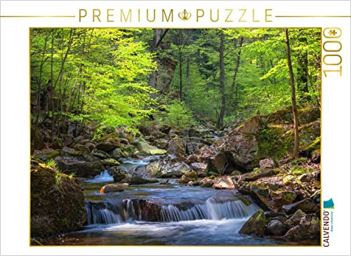 CALVENDO Puzzle Die Ilse im Ilsetal 1000 Teile Puzzle quer | 1000 Teile Lege-Größe 64 x 48 cm Foto-Puzzle für glückliche Stunden
