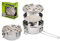 Stainless Steel Pot with Lid and Plate Ideal for Camping