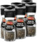 Molinillo de pimienta negro # 6 clásico 35 g