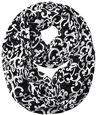 FAIRYGATE Loop Schal Damen Basic Schals Tuch Damen-schal Schlauchschal Rundschal Halstücher Loopschal 03005