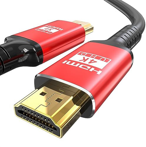 Eareyesail HDMI-Kabel 5M- 4K HDMI in-Wall CL3 Unterstützung (4K60Hz 18Gbps 4:4:4 RGB HDR HDCP2.2) und alle HDMI-Geräte kompatibel für Gaming-Monitor, PS5, Xbox, Switch usw.