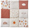 Vertbaudet Baby Spieldecke/Laufstalleinlage Happy Sky Bio-Baumwolle Mehrfarbig 100X100