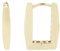 Akzent Naylana Damen-Ohrringe Creolen 333er 8 ct Gold 5500146