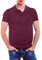 Love My Fashions® Mens Polo Shirts Short Sleeves & Knitted Collar, Regular Fit, Casual Plain Cotton T-Shirt for Men Burgundy
