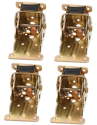 WOONEKY 4stücke Klappbare Scharniere Aus Metall Für Tischbeine Selbstsichernde Scharniere Klappscharniere Für Möbelbeine Stützhalterungen Für Ausziehtische