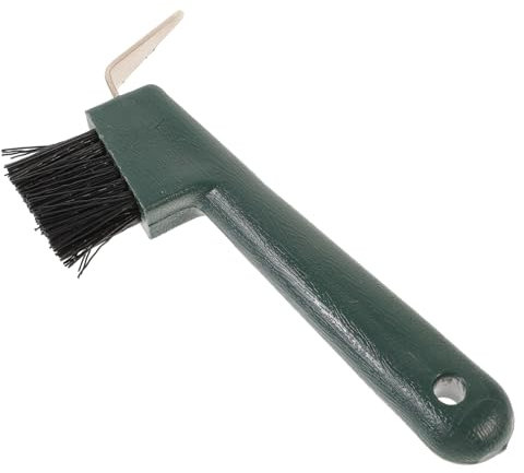 GREENADSCAPE Hufkratzer Mit Bürste Für Pferde Hufpflege-tool Aus Langlebigem Und Effizient Zur Von Hufen Ergonomisches Design Für Sicheres Handling Bei Nässe Zufällige Farbwahl