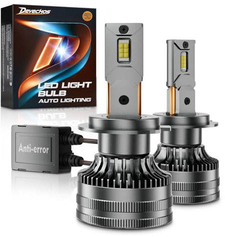 DeveChos Bombillas LED H7 B6R29 (160W 30000LM H7)