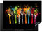 KitchenYeah© Herdabdeckplatte 70x52 cm Einteilig Herdabdeckung Abdeckplatte für Ceranfeld Abdeckung Induktionskochfeld Aufrollbare Matte Löffel - Gewürze - Modern - Graffiti - Farbenfroh
