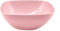CABLEPELADO Cuenco de plastico cuadrado para comida Bol 4.8 Litros (Rosa)