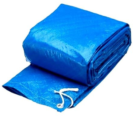 DIYEAH Couverture Piscine pour Piscines Gonflables Bâche Imperméable comme Tapis De Sol Facile à Installer Ranger Bleu