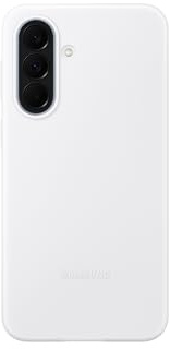Samsung Silicone Case EF-PA376, Hülle für das Galaxy A37 5G, Smartphone-Cover, Handyhülle, Silikon, Schutz Case, stoßfest, dünn und griffig, Light Gray