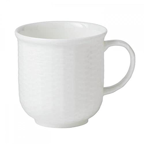 Wedgwood 50156201197 Nantucket Basket Tasse, Feines Knochenporzellan, Weiß