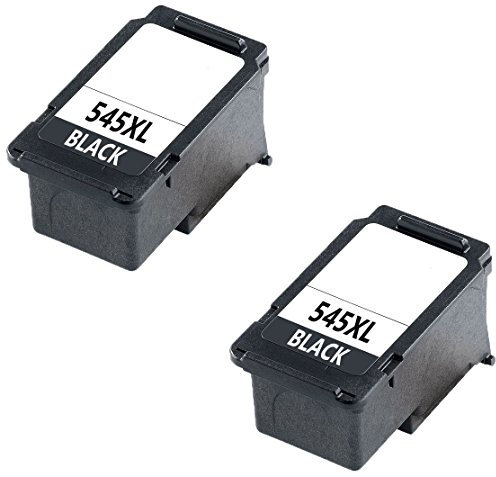 Prestige Cartridge PG-545XL (PG545 XL) 2-er Pack Druckerpatronen kompatibel für Canon Pixma MG2450, MG2550, MG2550S, iP2850, MG2950, MG3050, MX495, schwarz